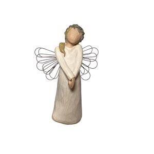 Willow Tree Celebrate Angel Figurine Susan Lordi Demdaco 03' Joyful Anticipation